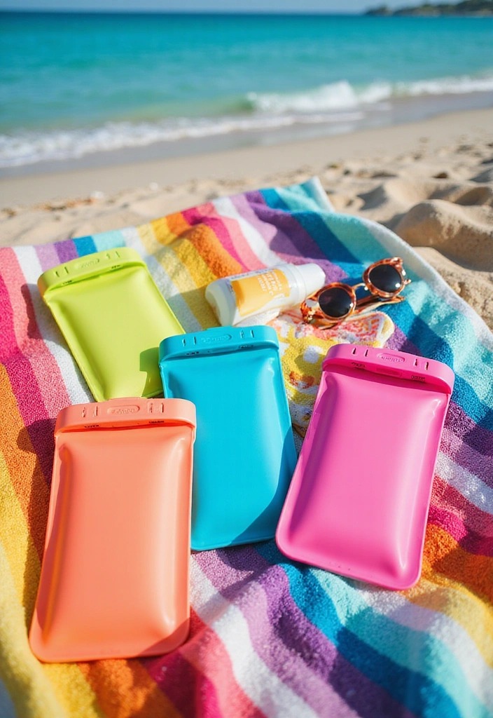 12 Trendy Swim Accessories for 2025 That Are Total Game Changers! - 8. Waterproof Phone Pouches