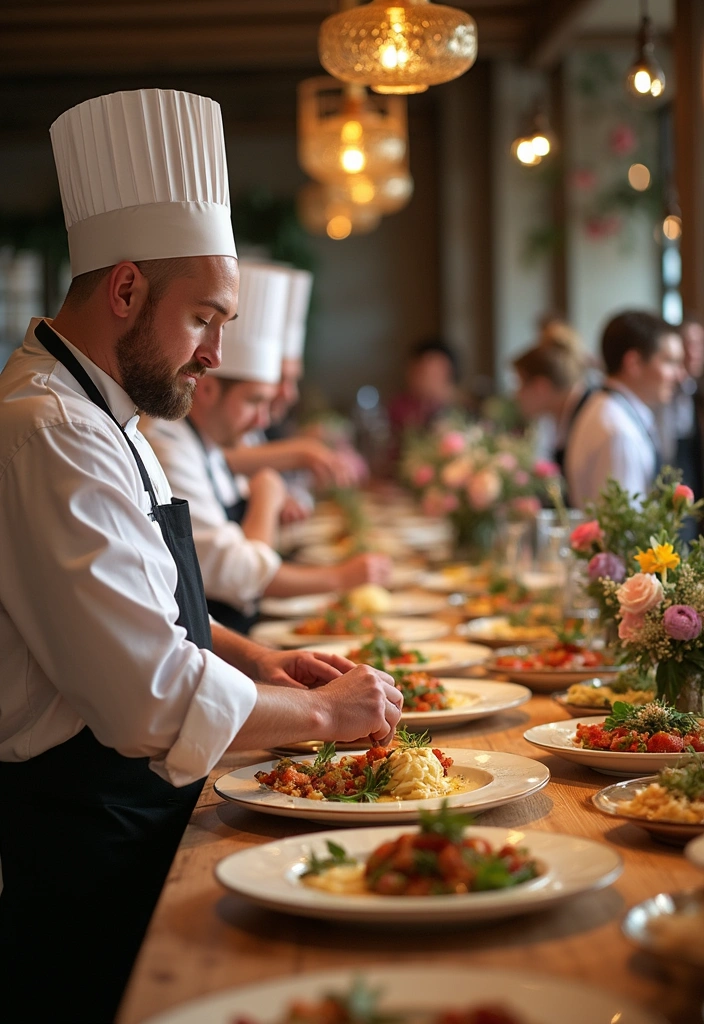 14 Future Wedding Plans with Catering Ideas You’ll Want to Taste (Number 10 Is a Must!) - 10. Culinary Experiences: Cooking Demos and Tastings