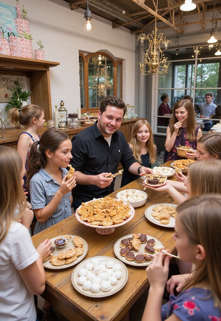 14 Future Wedding Plans with Catering Ideas You’ll Want to Taste (Number 10 Is a Must!) - 6. Themed Dessert Stations: Sweet Tooth Heaven