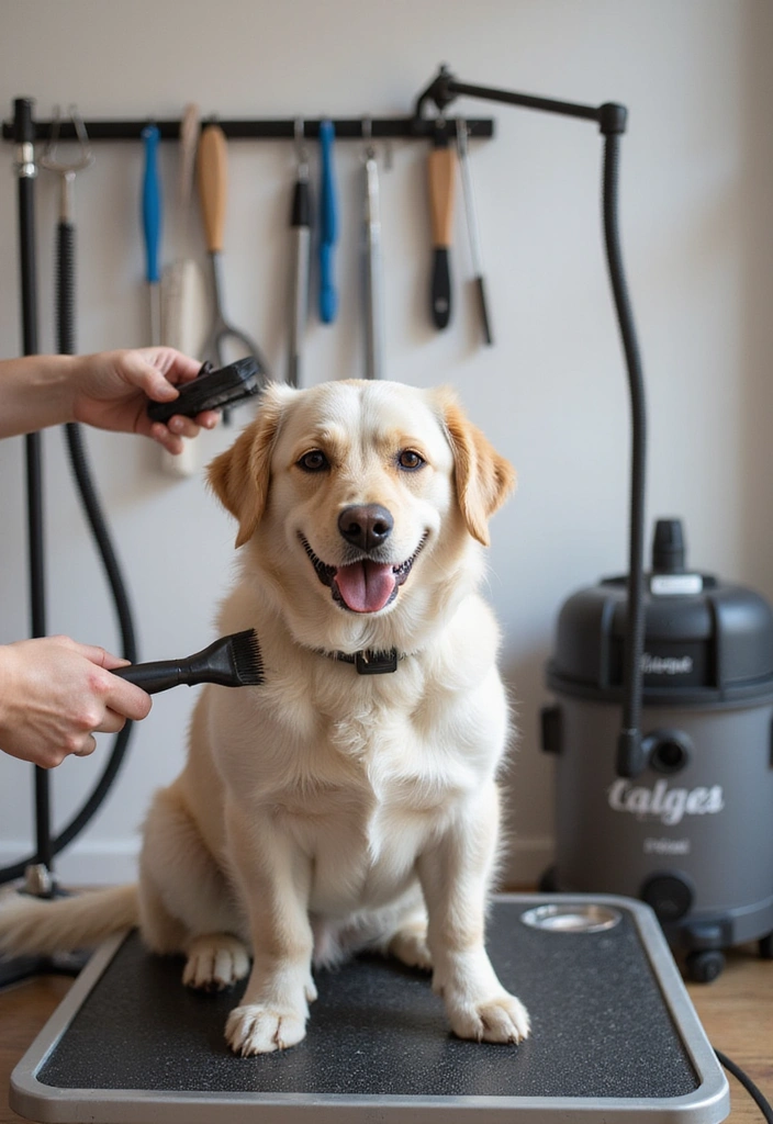 14 Unbelievable Ways to Keep Your Home Clean and Tidy with Pets (Don't Miss Out on #6!) - 3. Create a Grooming Station