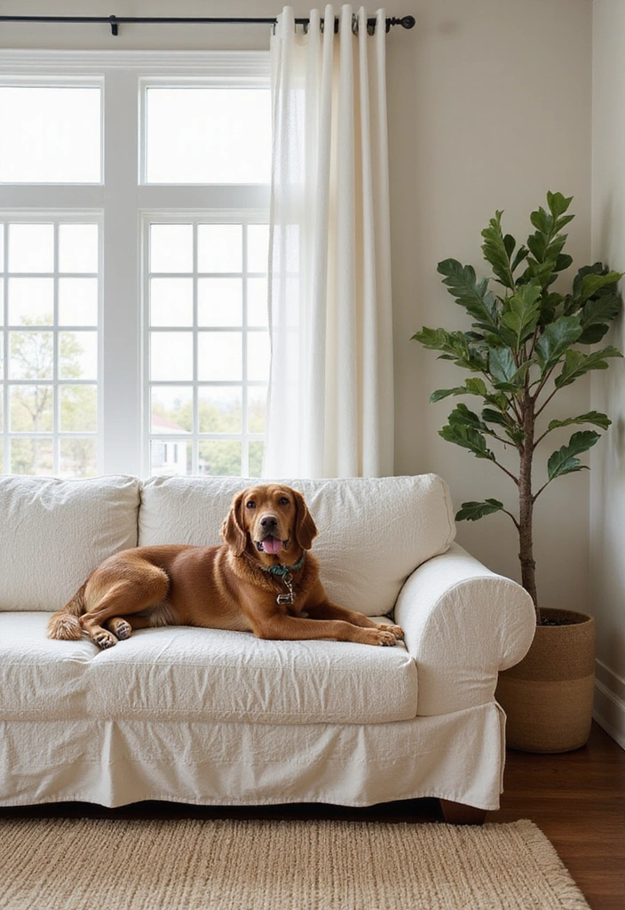 14 Unbelievable Ways to Keep Your Home Clean and Tidy with Pets (Don't Miss Out on #6!) - 8. Use Furniture Covers
