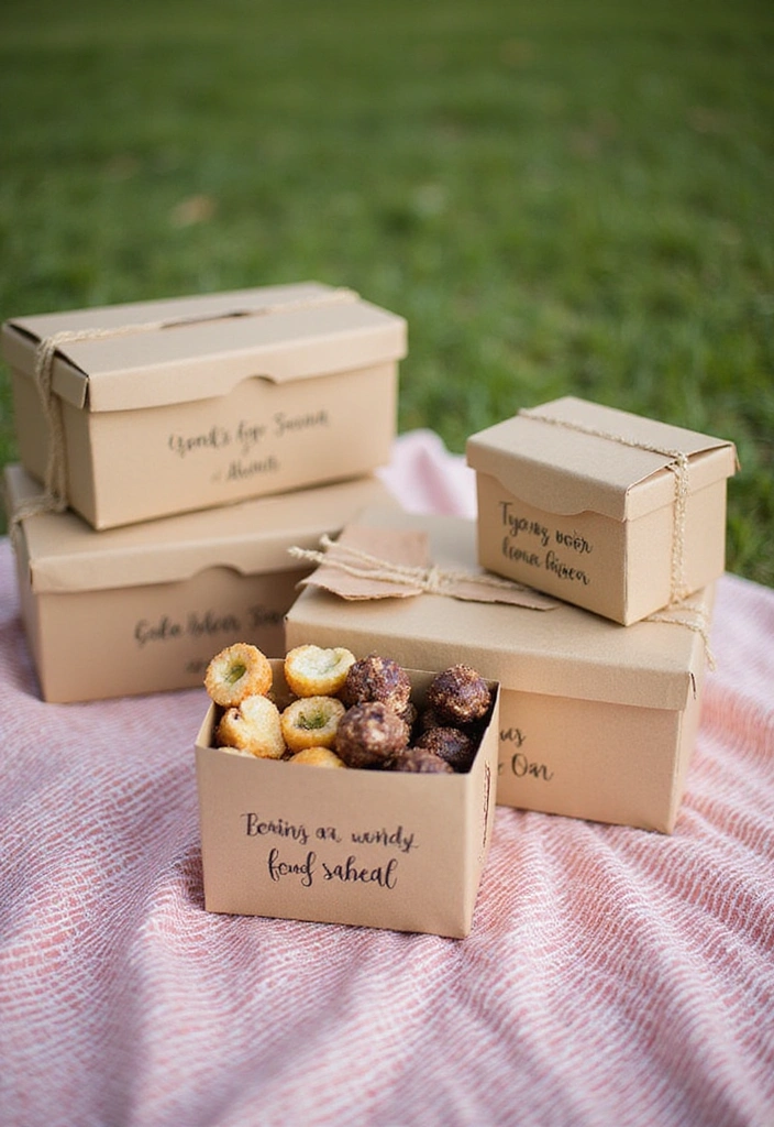 15 Must-Try Picnic Decorating Tips for the Fourth of July (You Won't Believe #11!) - 13. Personalized Picnic Boxes