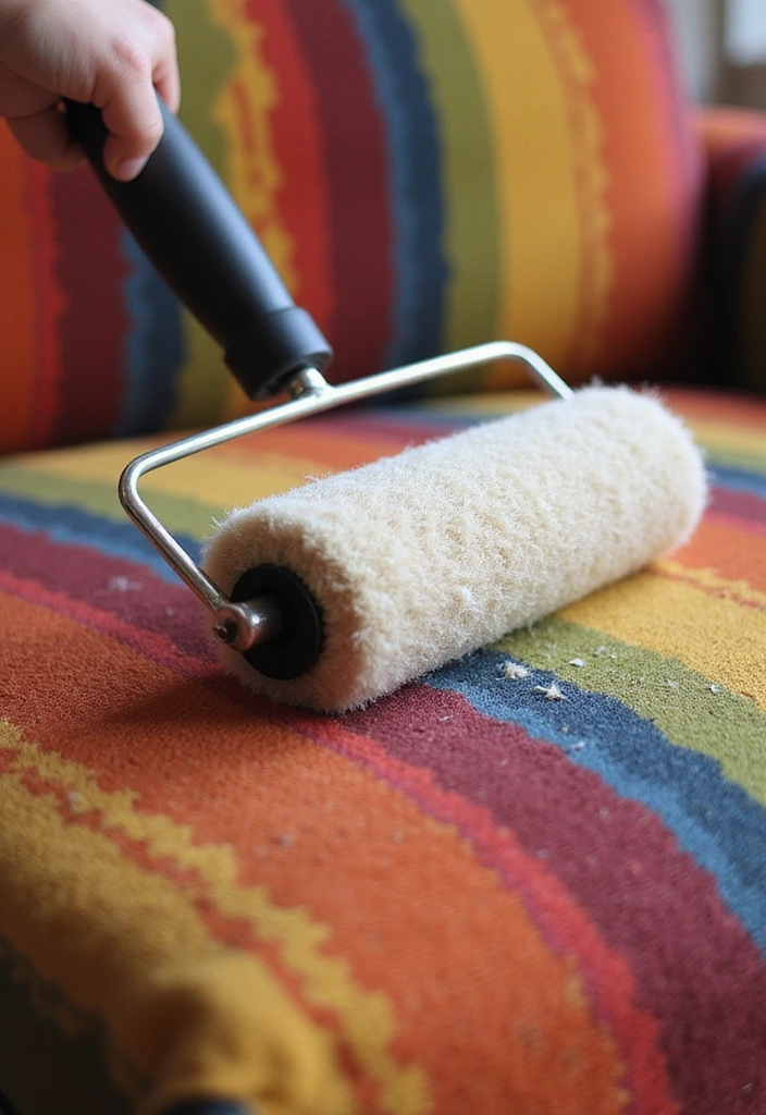 15 Pet-Friendly Hacks to Maintain a Spotless Home (You Won't Believe #4!) - 1. Use Lint Rollers on Upholstery