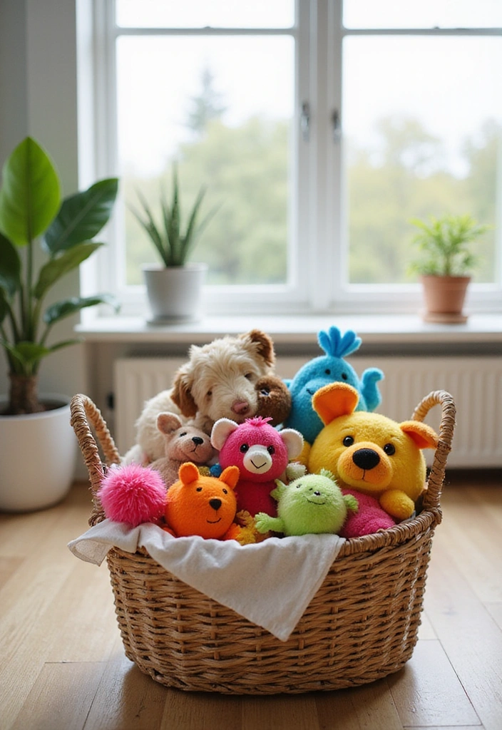 15 Pet-Friendly Hacks to Maintain a Spotless Home (You Won't Believe #4!) - 12. Smart Toy Storage Solutions