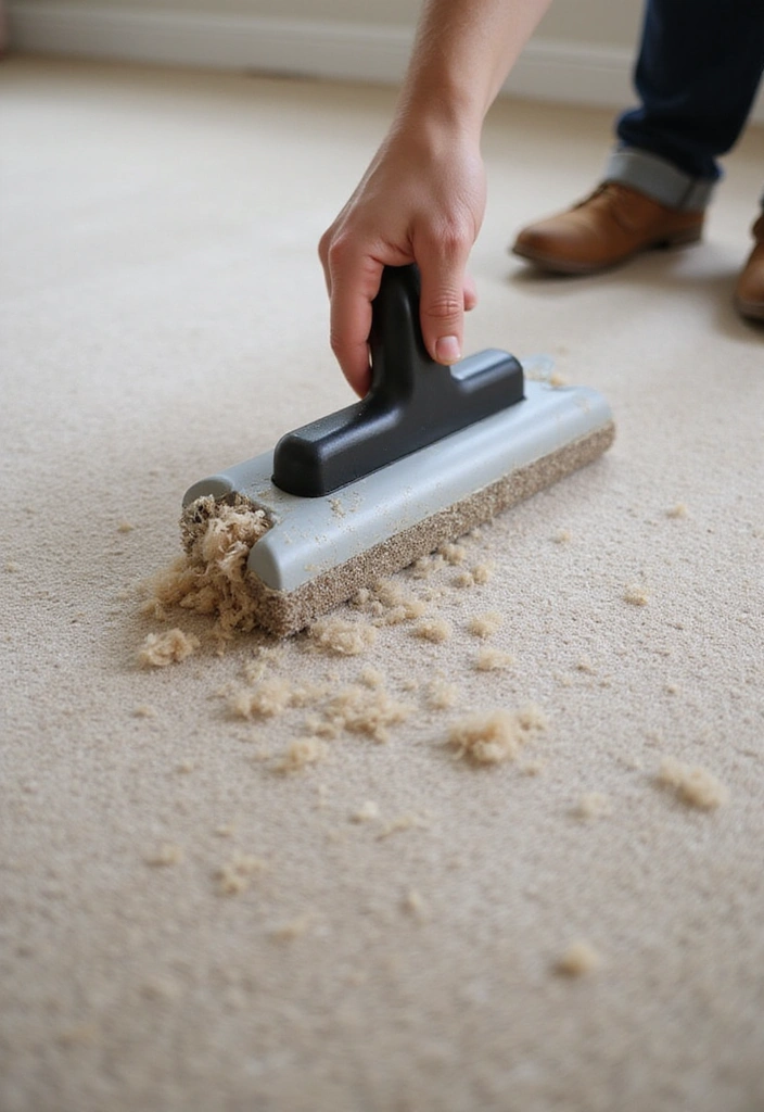 15 Pet-Friendly Hacks to Maintain a Spotless Home (You Won't Believe #4!) - 6. Use a Squeegee for Pet Hair