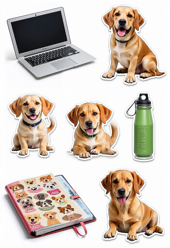 15 Quirky Pet Gifts That'll Have Your Boomer Parents Shaking Their Heads in Shock! - 10. Funny Pet Stickers