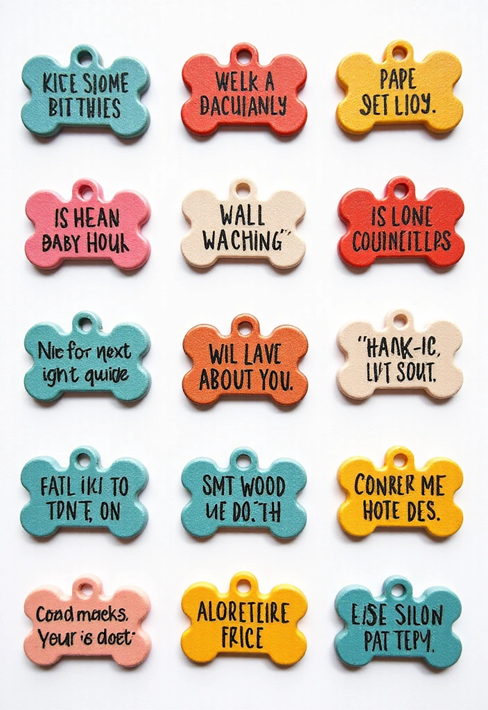 15 Quirky Pet Gifts That'll Have Your Boomer Parents Shaking Their Heads in Shock! - 11. Customizable Pet Tags
