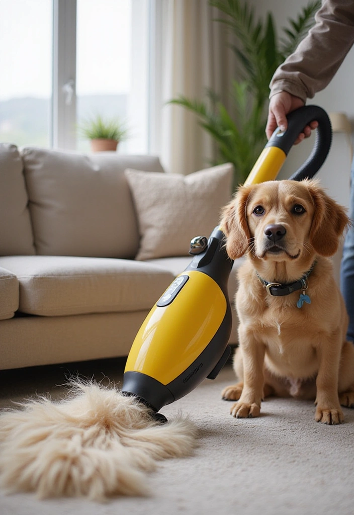 15 Quirky Pet Gifts That'll Have Your Boomer Parents Shaking Their Heads in Shock! - 5. Pet Hair Vacuum
