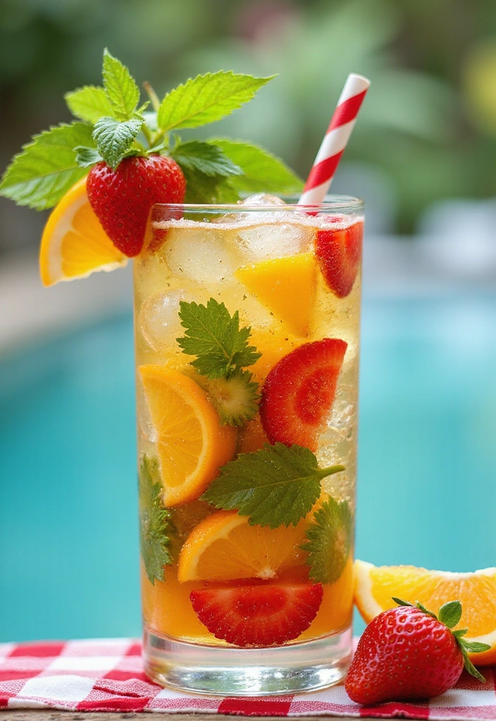 18 Irresistible Summer Cocktails for Your Pool Party (Get Ready for #9!) - 11. Mojito Con Frutas