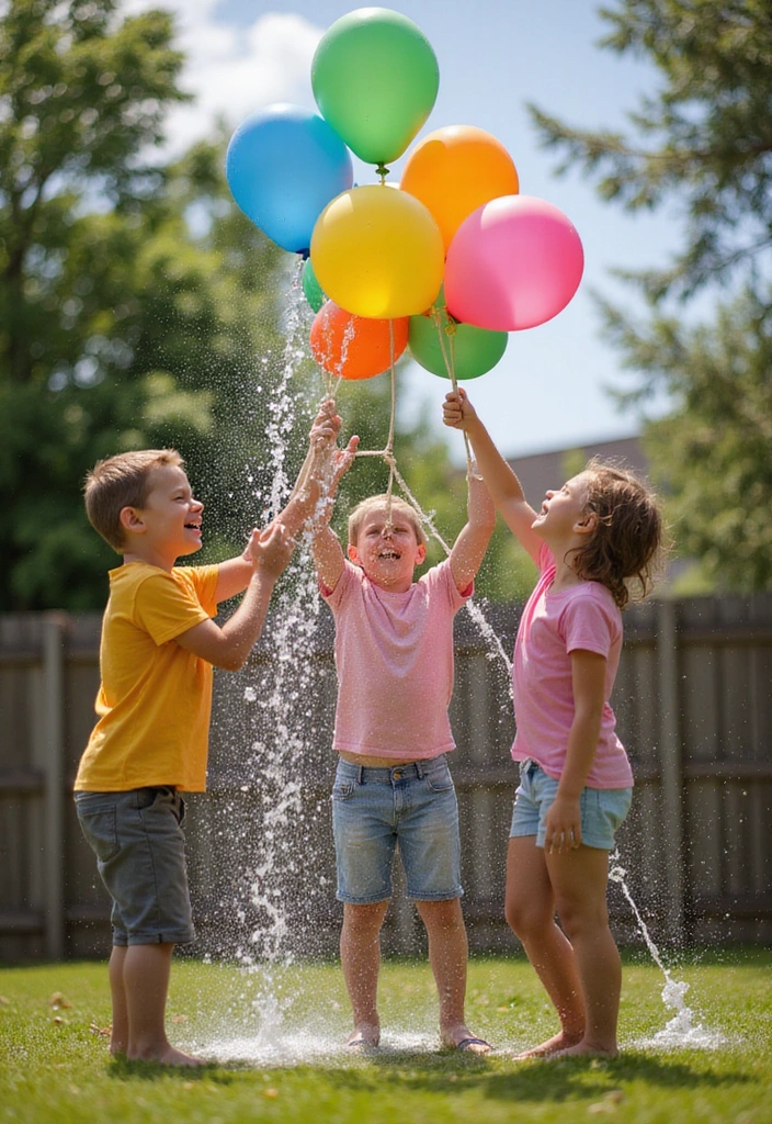 20 Family-Friendly Pool Party Ideas That Everyone Will Love! (Number 5 Is a Game-Changer!) - 19. DIY Water Balloon Piñata