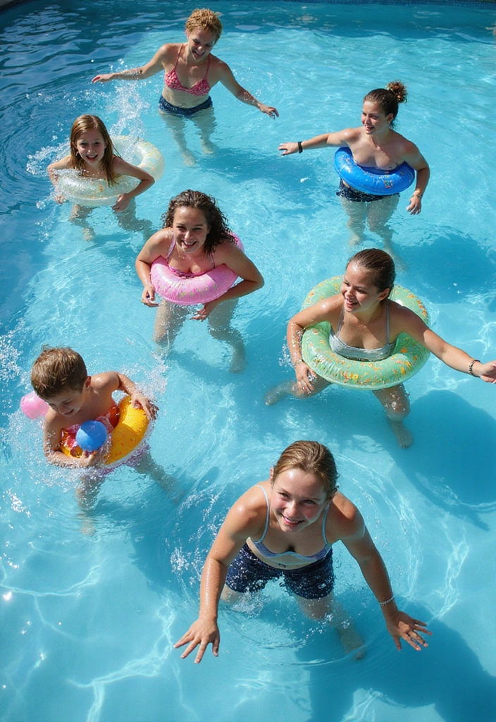 20 Family-Friendly Pool Party Ideas That Everyone Will Love! (Number 5 Is a Game-Changer!) - 2. DIY Pool Games