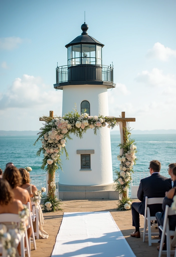 20 Future Wedding Plans with Venue Ideas That Will Leave You Speechless! - 16. Stunning Lighthouse