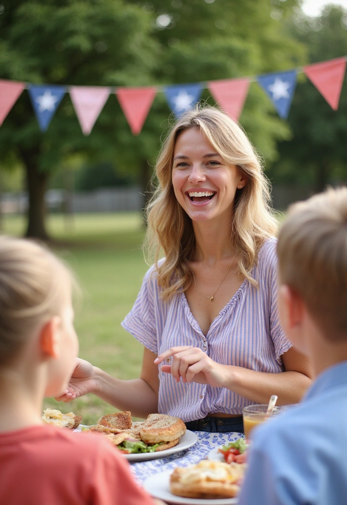 22 Adorable Fourth of July Clothing Ideas for Family Fun! - 14. Flowy Summer Tops