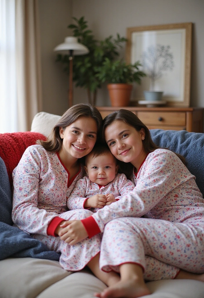 22 Adorable Fourth of July Clothing Ideas for Family Fun! - 8. Family Pajama Sets