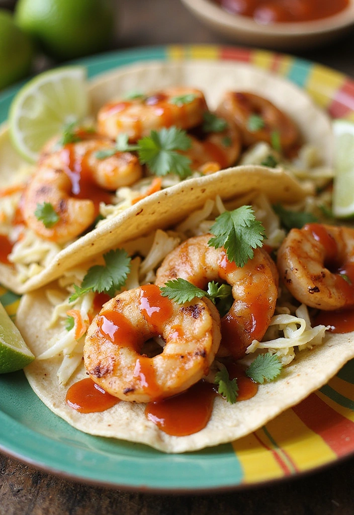 25 Jaw-Dropping Fourth of July Recipes That'll WOW Your Guests! - 11. Grilled Shrimp Tacos