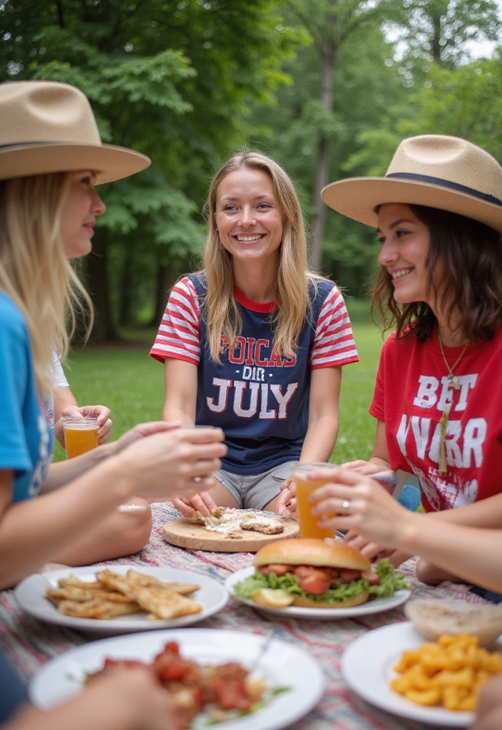 25 Must-See Fourth of July Fashion Tips for the Ultimate Celebration! - 3. Statement T-Shirts