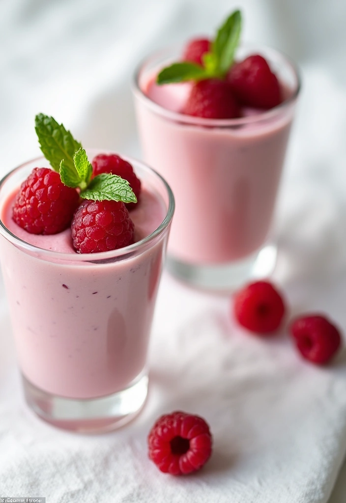 30 Refreshing Fourth of July Recipes: Salads and Desserts for a Perfect Day! - 10. Raspberry Mousse Cups
