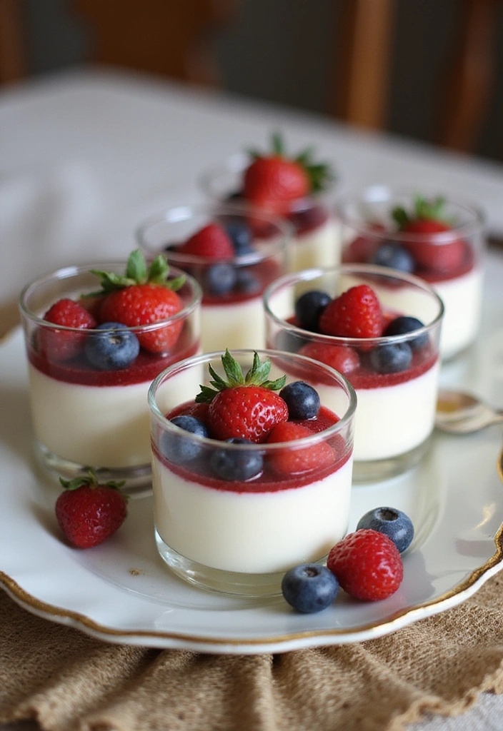 30 Refreshing Fourth of July Recipes: Salads and Desserts for a Perfect Day! - 12. Vanilla Bean Panna Cotta
