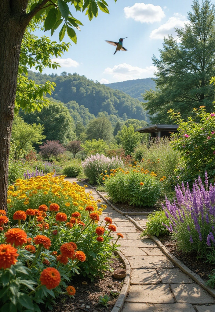 Step By Step: How to Create a Hummingbird and Butterfly Garden That Blooms All Season - 1. Choose the Right Location