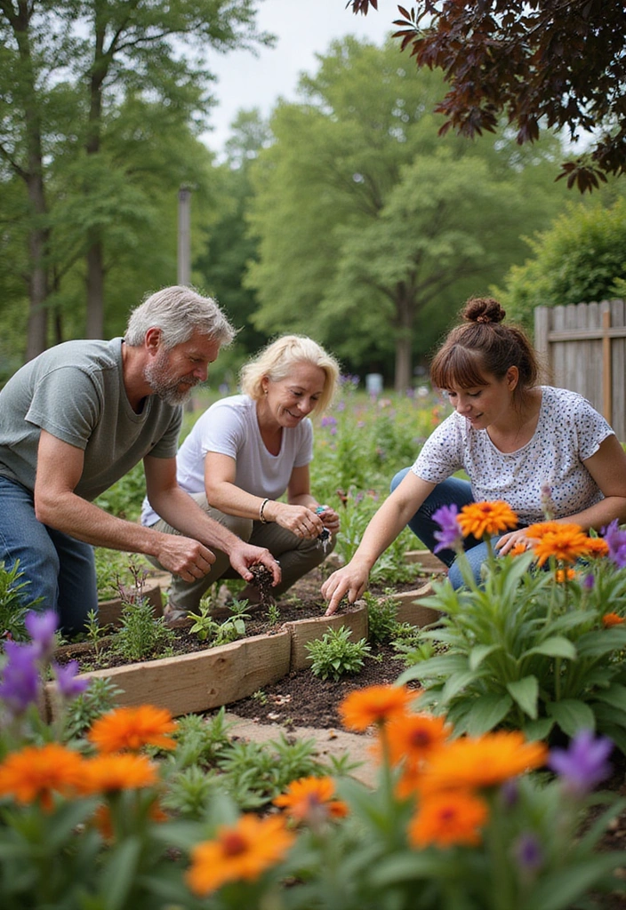 Step By Step: How to Create a Hummingbird and Butterfly Garden That Blooms All Season - 11. Encourage Community Participation