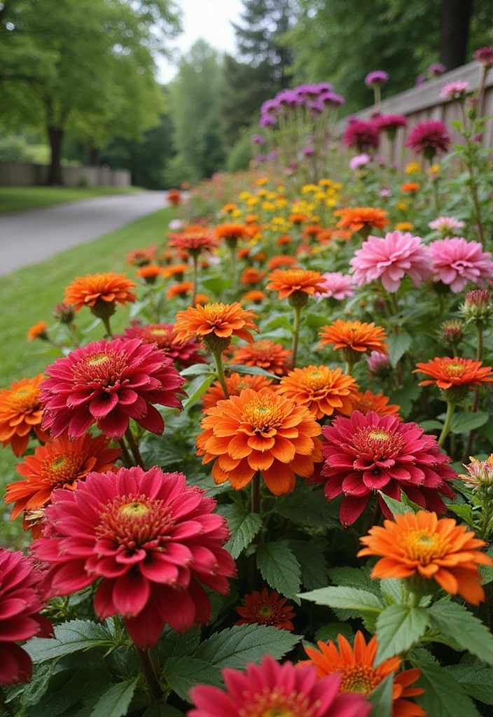 Step By Step: How to Create a Hummingbird and Butterfly Garden That Blooms All Season - 9. Use Color Strategically