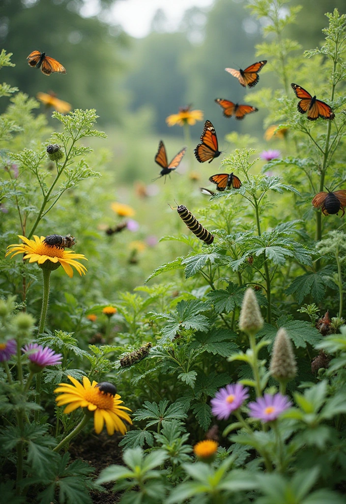 The Ultimate Guide to Designing a Stunning Hummingbird and Butterfly Garden - Incorporating Host Plants for Caterpillars
