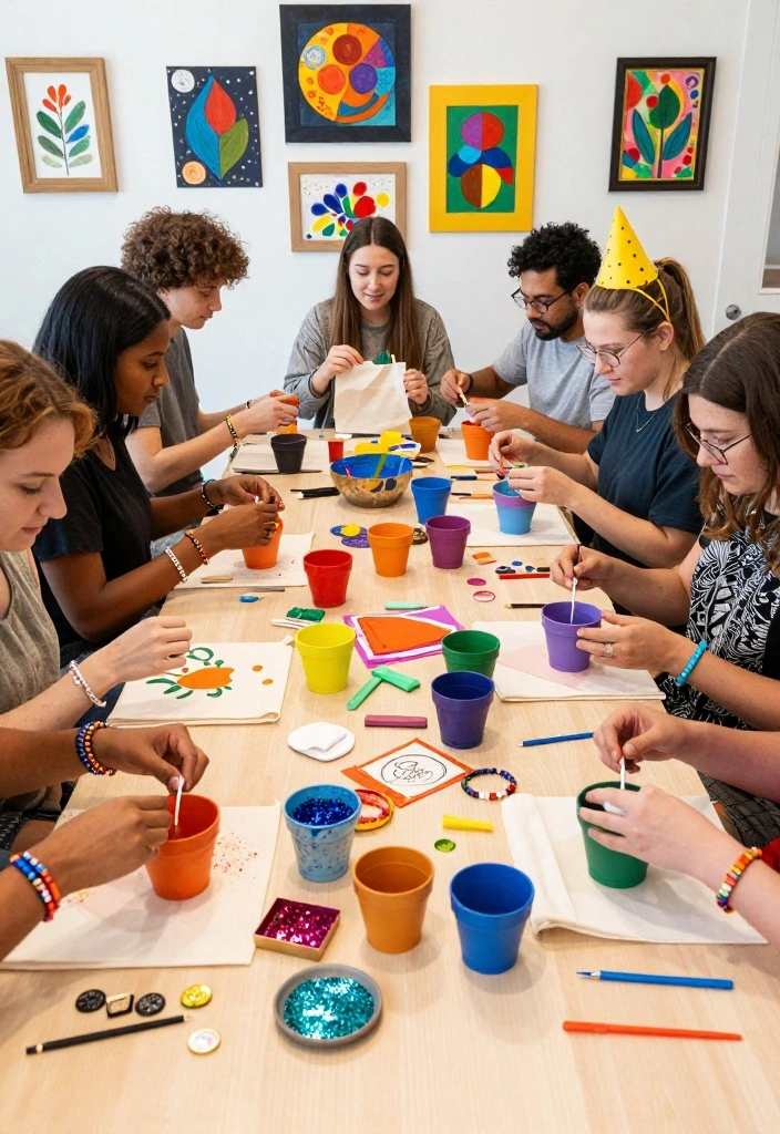 10 Creative Galentine's Day Ideas That Will Make Your Friends Swoon! - 4. Crafting Party Extravaganza 1