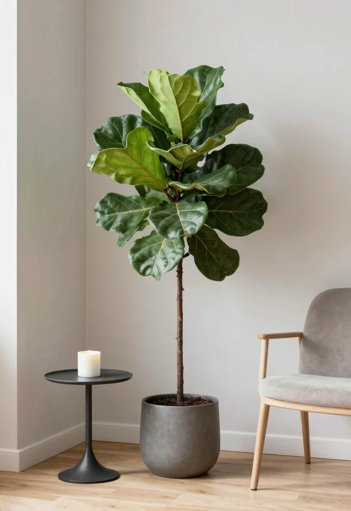 10 Minimalist Spring Decor Ideas for a Fresh Start in 2026 (Your Space Will Thank You!) - 2. Greenery as a Focal Point 1