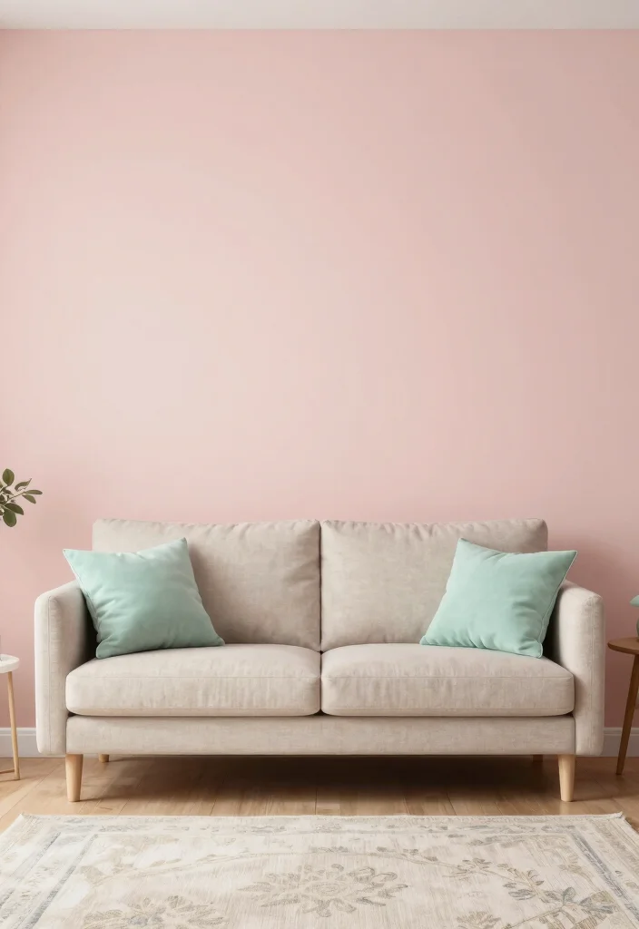 10 Minimalist Spring Decor Ideas for a Fresh Start in 2026 (Your Space Will Thank You!) - 3. Simplistic Color Palette 1