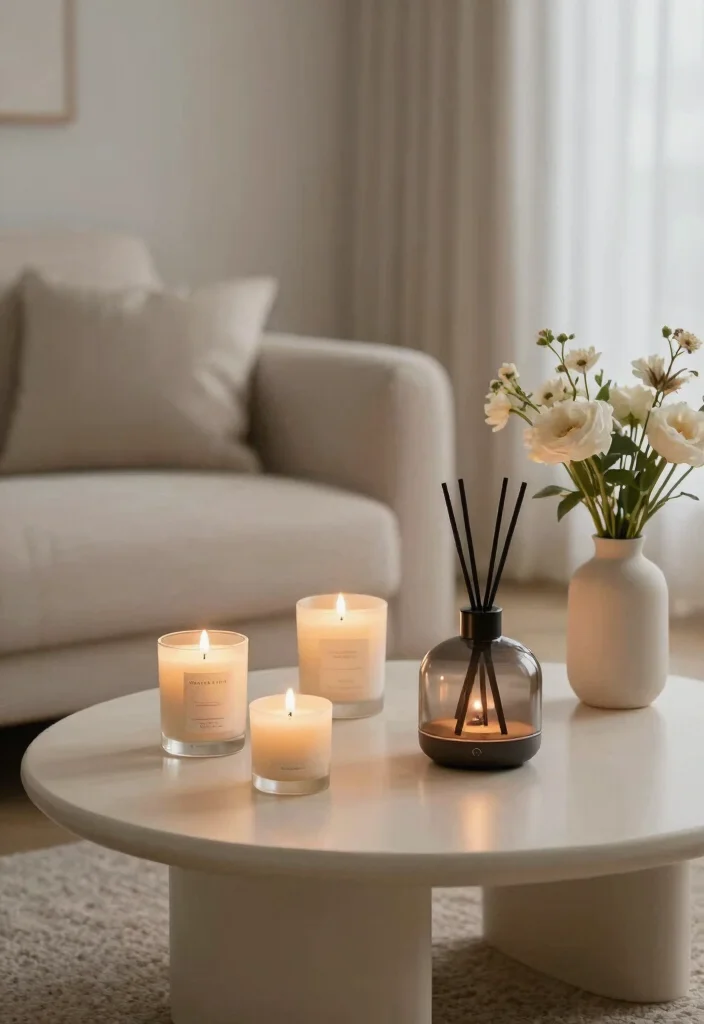 10 Minimalist Spring Decor Ideas for a Fresh Start in 2026 (Your Space Will Thank You!) - 9. Seasonal Scents 1