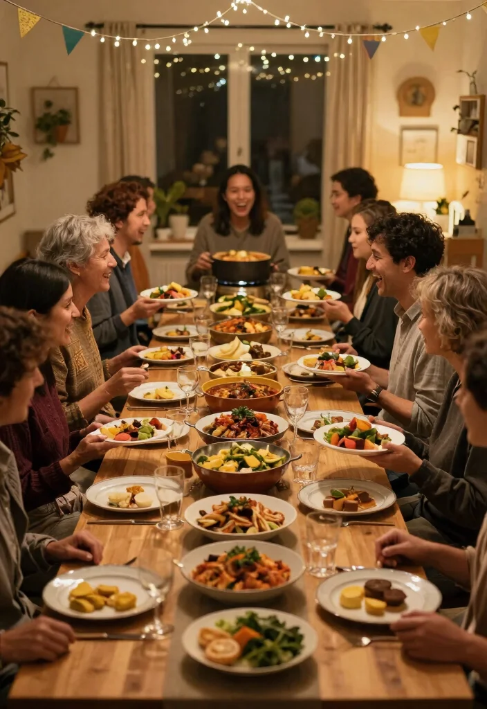 10 Spring 2026 Parties That Will Leave Your Guests Talking for Weeks! - 10. Themed Potluck Dinner 1