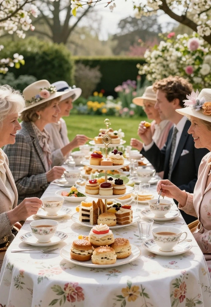 10 Spring 2026 Parties That Will Leave Your Guests Talking for Weeks! - 4. Charming Tea Party 1