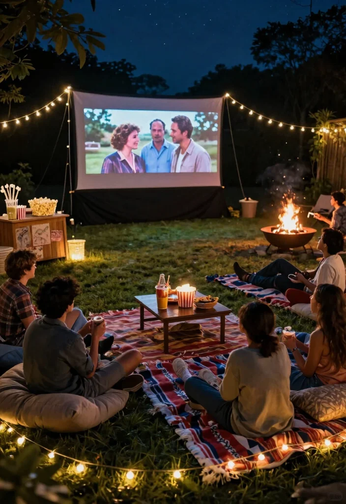 10 Spring 2026 Parties That Will Leave Your Guests Talking for Weeks! - 5. Outdoor Movie Night 1