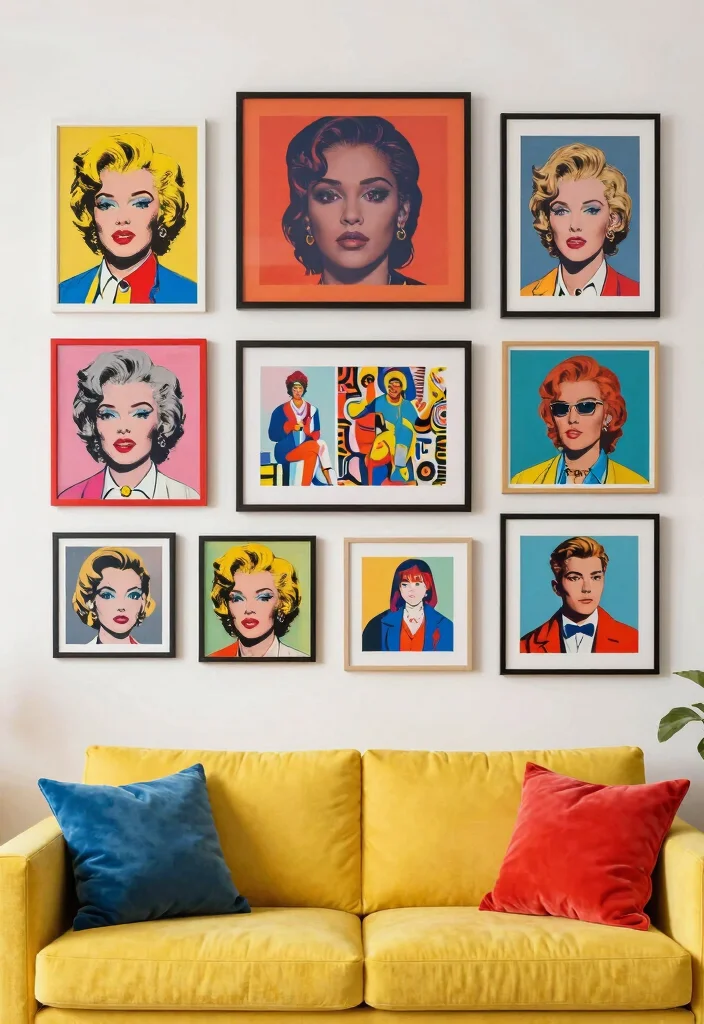 10 Stunning Spring Redecorating Ideas to Refresh Your Home for 2026 (You Won't Believe #4!) - 5. Add Pop Art for a Fun Twist 1