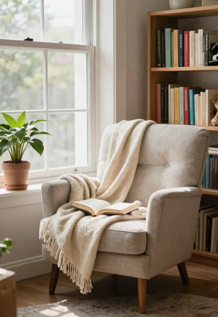 10 Stunning Spring Redecorating Ideas to Refresh Your Home for 2026 (You Won't Believe #4!) - 7. Create a Cozy Reading Nook 1