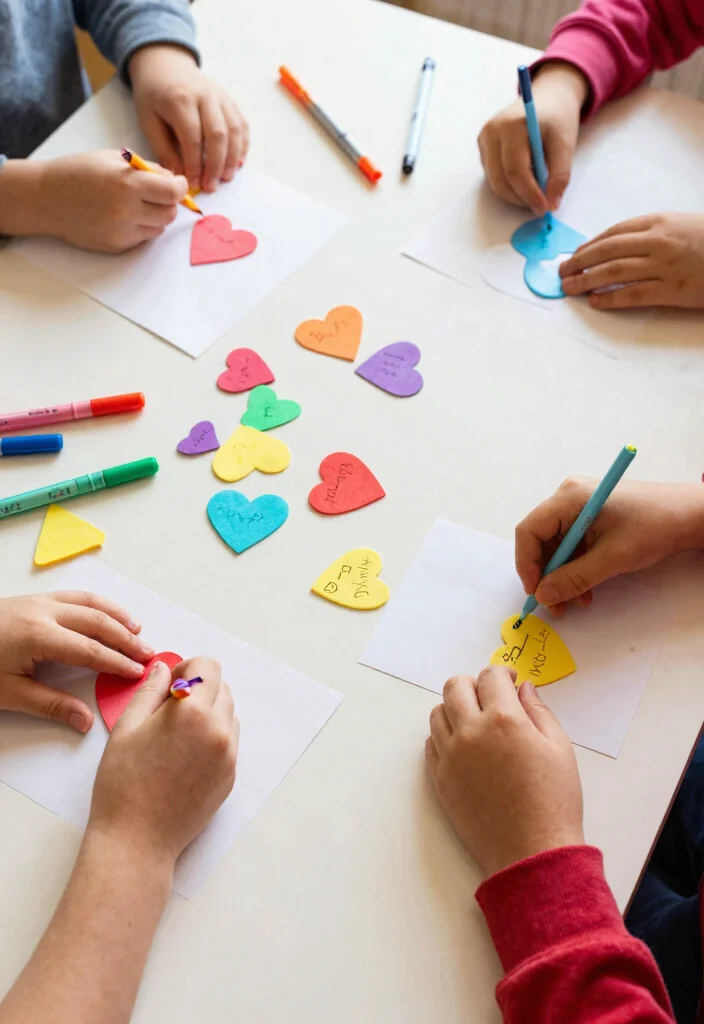 11 Fun Valentine's Day 2026 Crafts for Kids That They'll Love to Make! - 11. Candy Heart Magnets 1