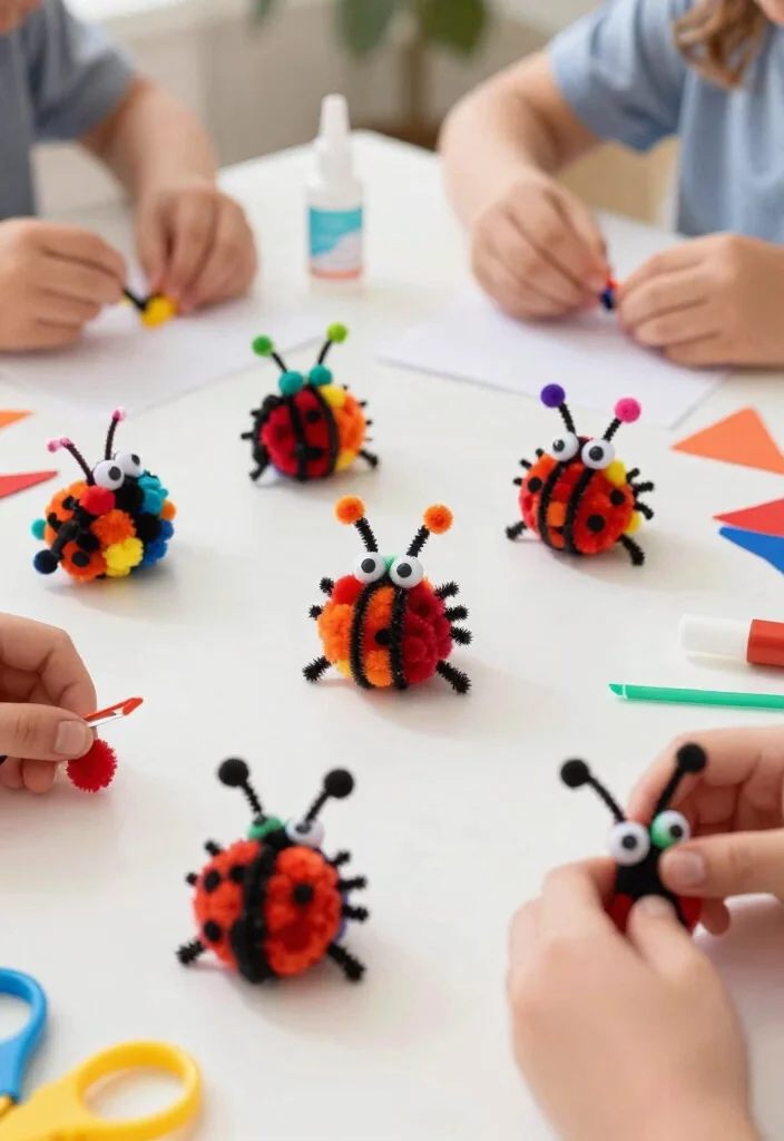 11 Fun Valentine's Day 2026 Crafts for Kids That They'll Love to Make! - 3. Love Bugs: Crafting Adorable Insects 1