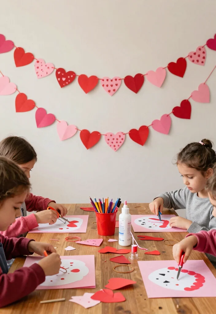 11 Fun Valentine's Day 2026 Crafts for Kids That They'll Love to Make! - 6. Valentine’s Day Decorations 1