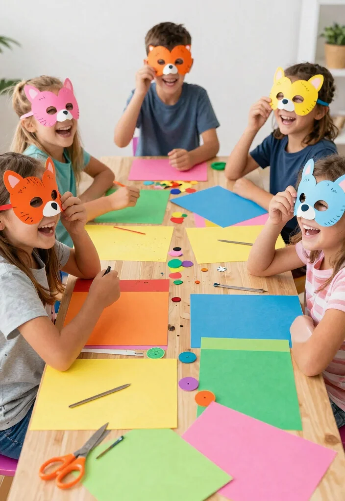 11 Fun Valentine's Day 2026 Crafts for Kids That They'll Love to Make! - 9. Heart-Shaped Animal Masks 1