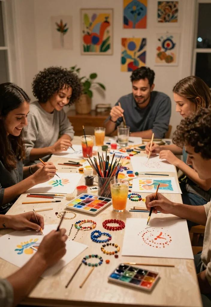 12 Must-Try Galentine's Day Activities That Will Strengthen Your Friendships! - 1. Craft Night Extravaganza 1