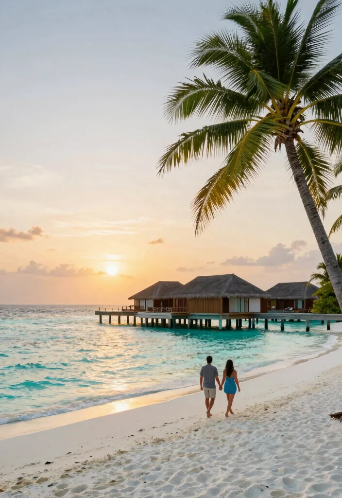 12 Romantic Getaways for Valentine's Day 2026 That Will Rekindle the Spark! - 7. Beach Serenity in the Maldives 1