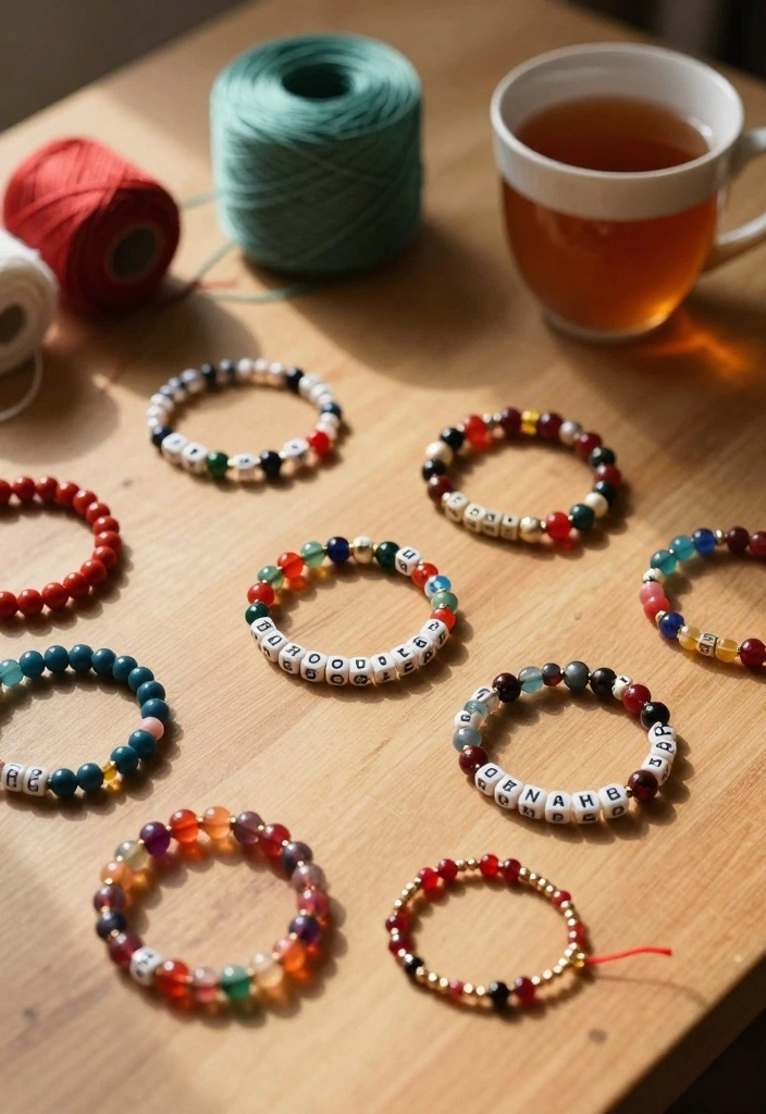 14 Adorable Galentine's Day Crafts to Make with Your Best Friends (Crafty Fun Awaits!) - 3. Friendship Bracelets 1