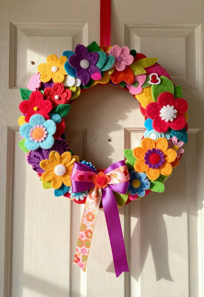 14 Adorable Galentine's Day Crafts to Make with Your Best Friends (Crafty Fun Awaits!) - 4. Heart-Shaped Wreaths 1