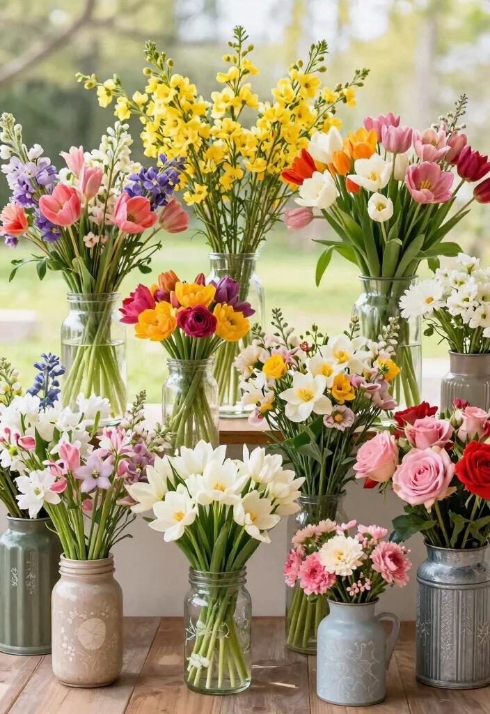 14 DIY Spring Party Planning Hacks for 2026 That Will Save You Big Bucks! - 2. DIY Flower Arrangements 1