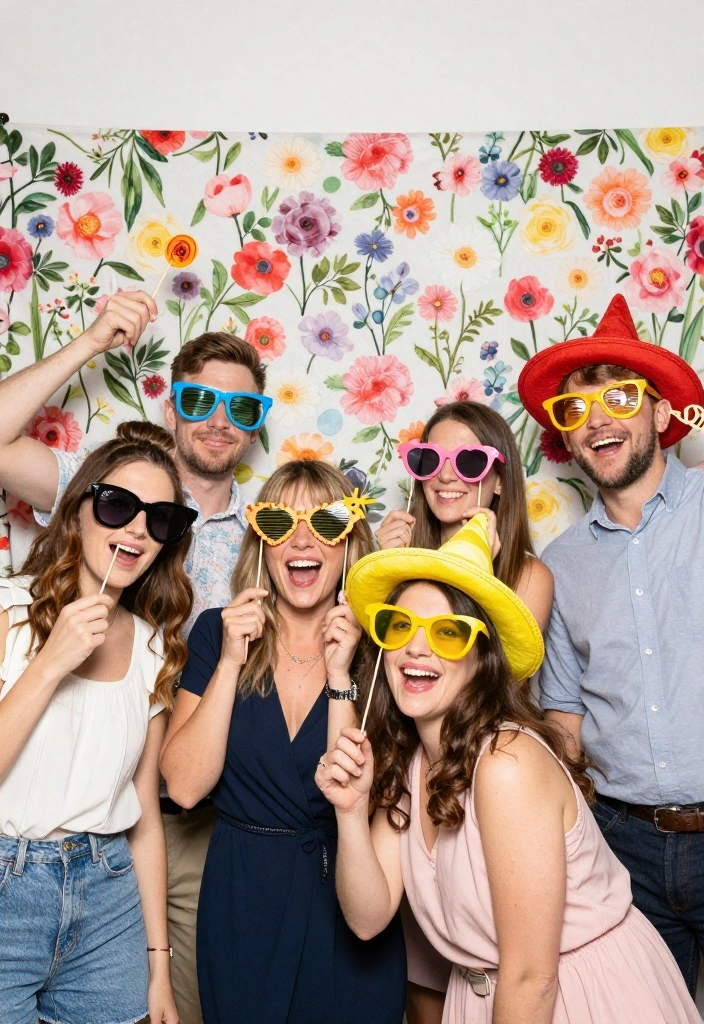 14 DIY Spring Party Planning Hacks for 2026 That Will Save You Big Bucks! - 8. Whimsical Photo Booth 1