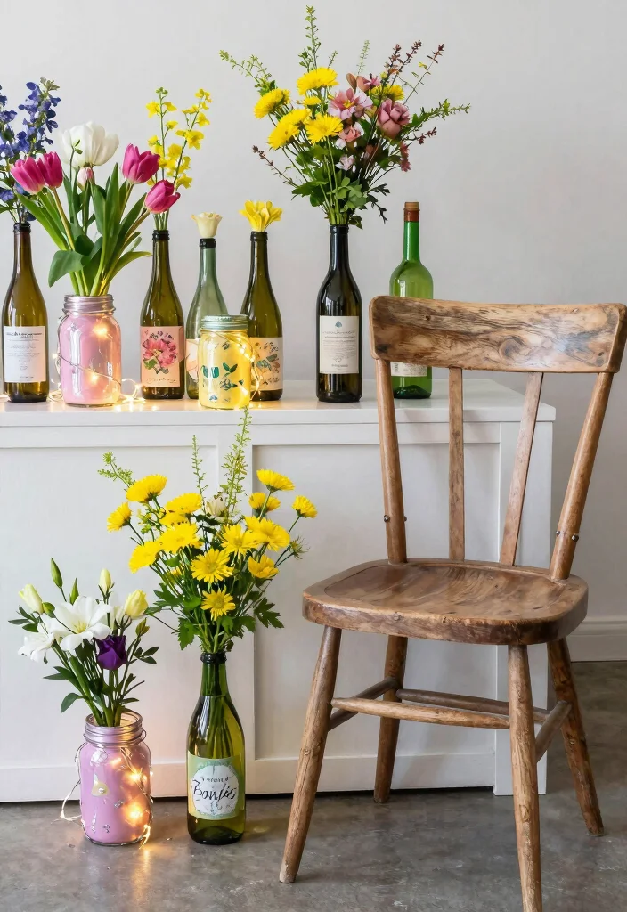 14 DIY Spring Party Planning Hacks for 2026 That Will Save You Big Bucks! - 9. Upcycle Decor Ideas 1
