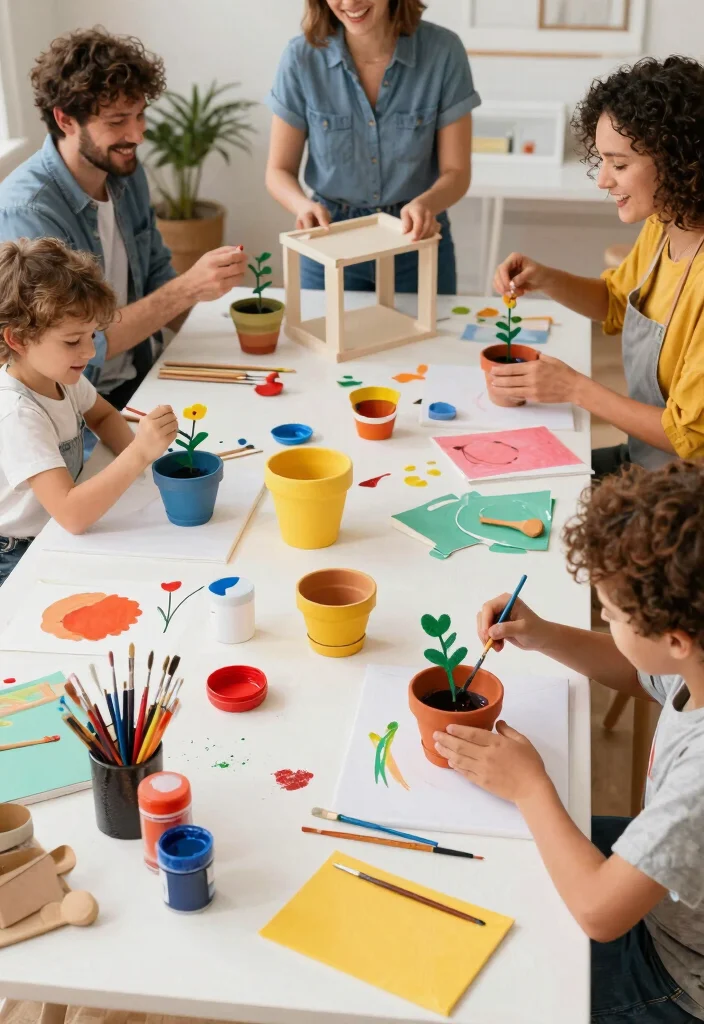 16 Family-Friendly Spring Home Redecorating Ideas for 2026 (Perfect for #11!) - 10. Crafty DIY Projects 1