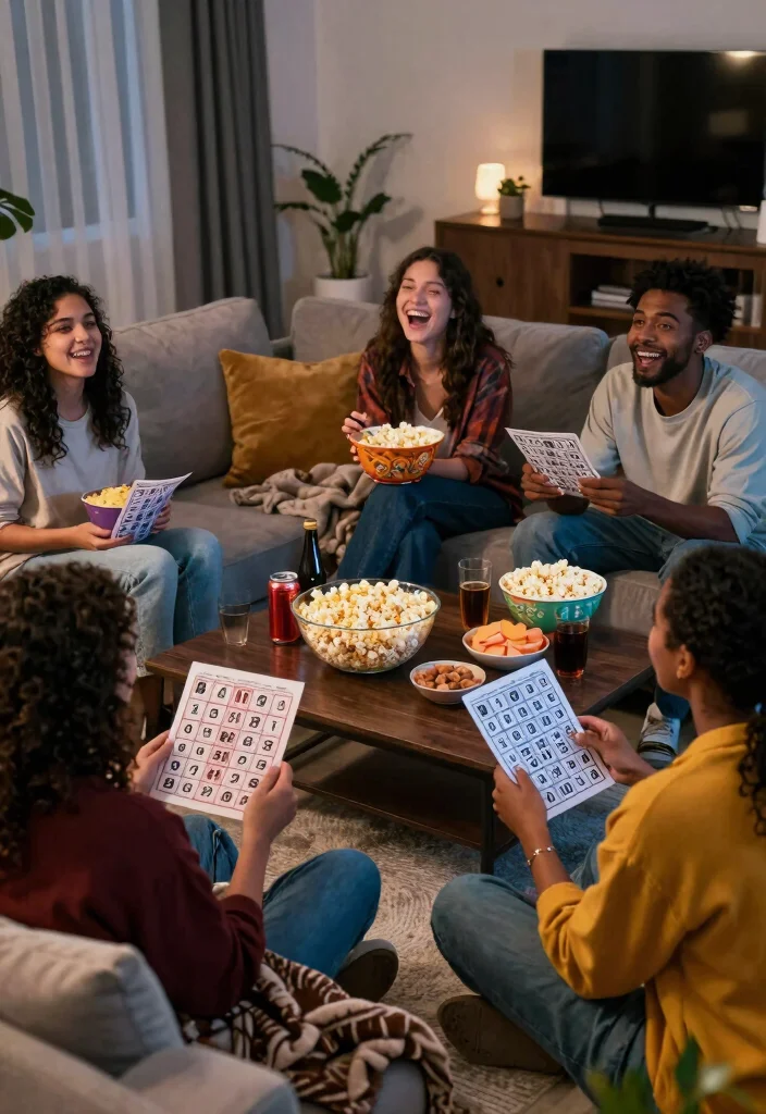 16 Hilarious Galentine's Day Games That Will Keep the Laughter Going All Night! - 10. Movie Night with a Twist 1