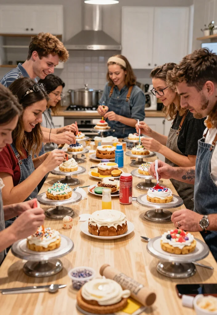 16 Hilarious Galentine's Day Games That Will Keep the Laughter Going All Night! - 13. The Great Bake-Off 1