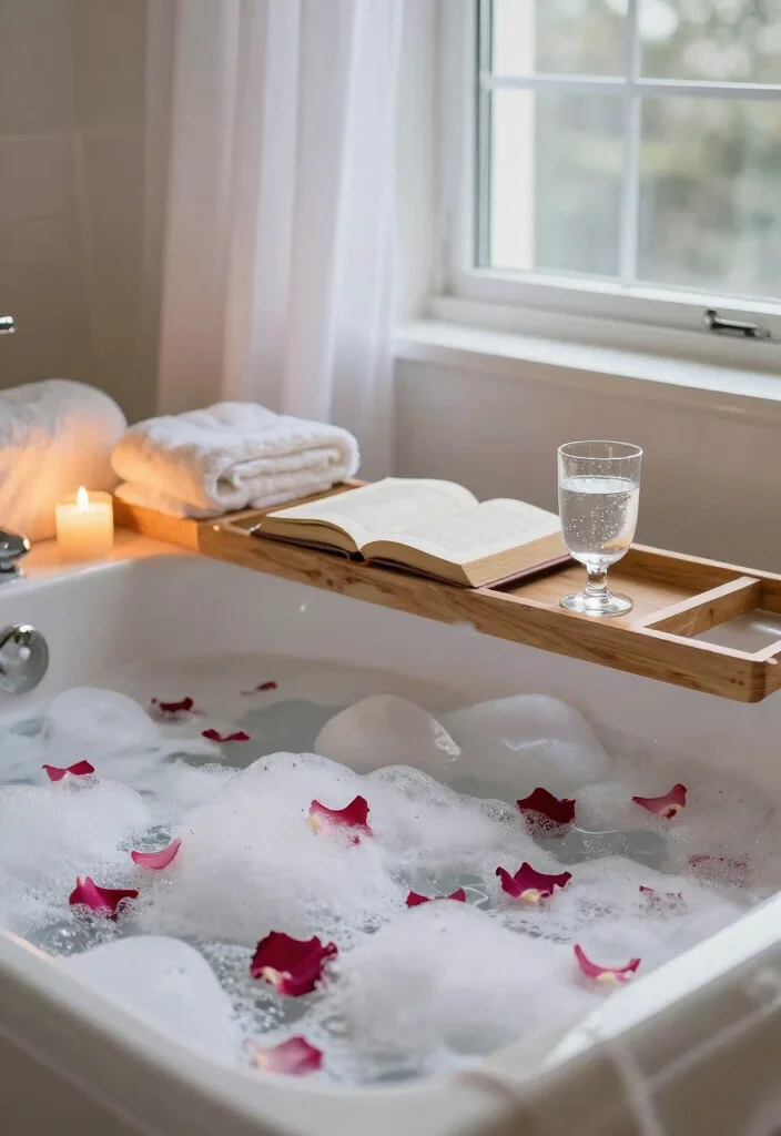 17 Self-Care Tips for Valentine's Day 2026 That Will Make You Feel Amazing! - 1. Create a Bubble Bath Oasis 1
